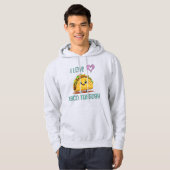 Ich liebe Taco Dienstag Hoodie (Vorne ganz)
