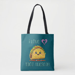 Ich liebe Taco Dienstag Tasche
