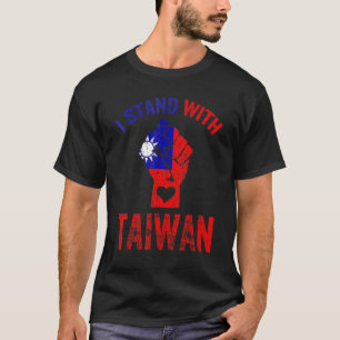 Ich liebe Taiwan-Flagge Taiwanesischer Stolz Ich s T-Shirt