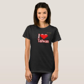 Ich liebe Taiwan T-Shirt (Vorne ganz)