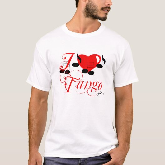 Ich Liebe Tango! T-Shirt (Vorderseite)