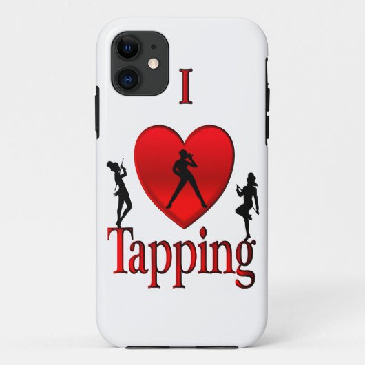 Ich liebe Tap Dance Case-Mate iPhone Hülle (Rückseite)