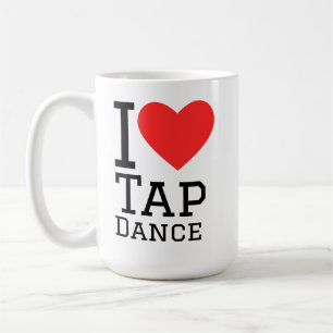 Ich liebe Tap Dance Kaffeetasse