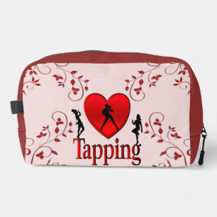 Ich liebe Tap Dance Pink Waschbeutel