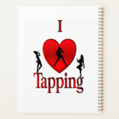 Ich liebe Tap Dance Planer (Rückseite)