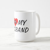 Ich Liebe Tasse meines Mannes (VorderseiteRechts)