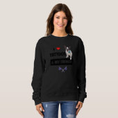Ich liebe Tattoos und meinen französischen French Sweatshirt (Vorne ganz)