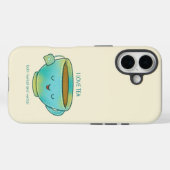 Ich liebe Tee, sowohl Kräutertee als auch verbalen Case-Mate iPhone Hülle (Rückseite (Horizontal))