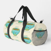 Ich liebe Tee, sowohl Kräutertee als auch verbalen Duffle Bag (Rechte Ecke)