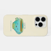 Ich liebe Tee, sowohl Kräutertee als auch verbalen iPhone Hülle (Rückseite (Horizontal))