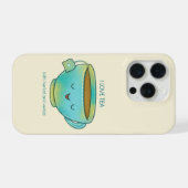 Ich liebe Tee, sowohl Kräutertee als auch verbaler iPhone Hülle (Rückseite (Horizontal))