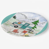 Ich Liebe, Teller auf Papier zu zelten (Schrägansicht)