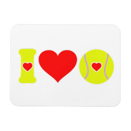 Ich liebe Tennis Magnet