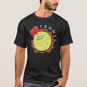 Ich liebe Tennis T-Shirt