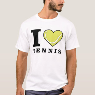 Ich liebe Tennis T-Shirt