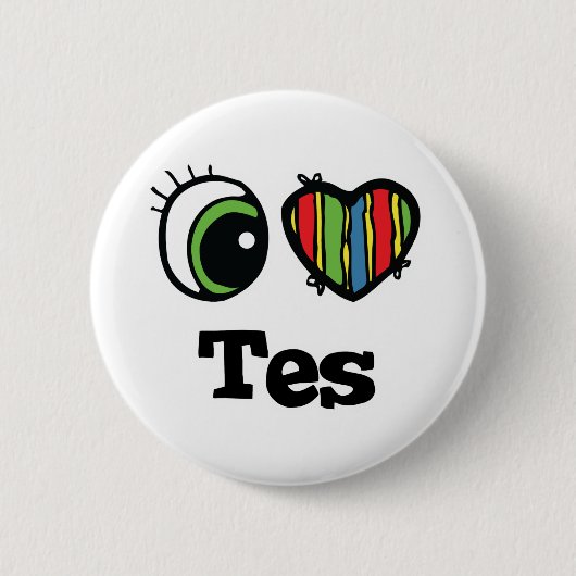 Ich liebe Tes Button (Vorderseite)
