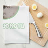 Ich Liebe Thai Green Curry ... Thailand Street Foo Handtuch (Viertel Falte)