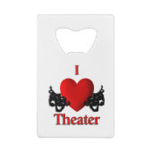 Ich liebe Theater Geldbeutel Flaschenöffner (Rückseite)