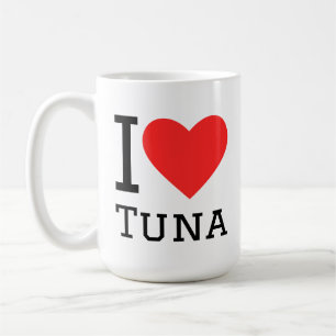 Ich liebe Thunfisch Kaffeetasse