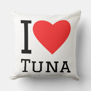 Ich liebe Thunfisch Kissen