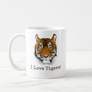 Ich Liebe Tiger! Kaffeetasse