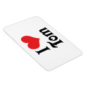 Ich Liebe Tom Magnet (Rechte Seite)