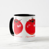 Ich Liebe Tomatensuppe! Tasse (Vorderseite Links)