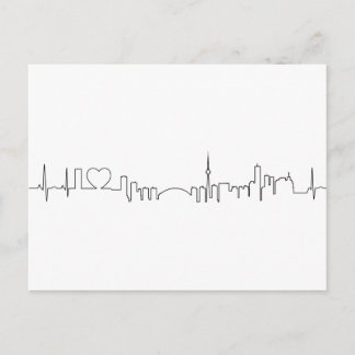 Ich Liebe Toronto in einem außergewöhnlichen ecc-S Postkarte