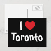 Ich liebe Toronto Postkarte (Vorne/Hinten)