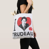 Ich liebe Trudeau Tasche (Von Nahem)