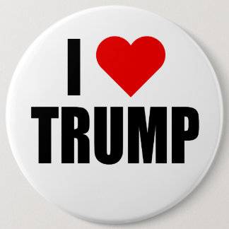"ICH LIEBE-TRUMPF" 6 Zoll Button