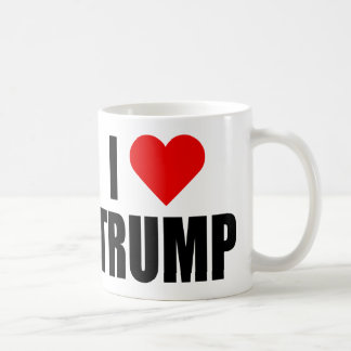 "ICH LIEBE-TRUMPF" (rechtshändig) Kaffeetasse
