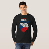 Ich Liebe Tschechien stolz Tschechien zu sein T-Shirt (Vorne ganz)