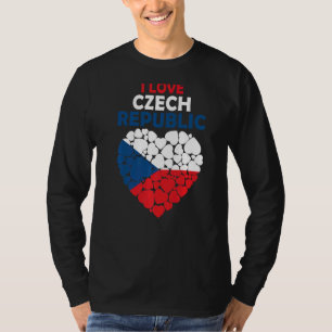 Ich Liebe Tschechien stolz Tschechien zu sein T-Shirt