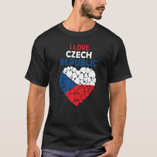 Ich Liebe Tschechien stolz Tschechien zu sein T-Shirt