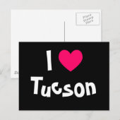 Ich liebe Tucson Postkarte (Vorne/Hinten)