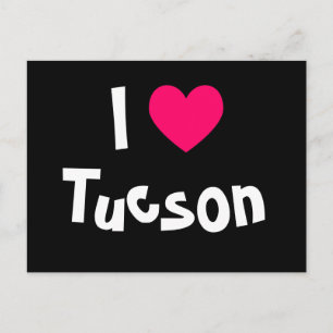 Ich liebe Tucson Postkarte