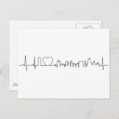 Ich Liebe Tulsa in außergewöhnlichem Stil Postkarte (Vorne/Hinten)