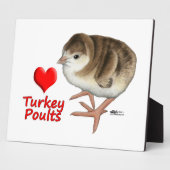 Ich Liebe Türkei Poults! Fotoplatte (Seite)