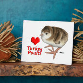 Ich Liebe Türkei Poults! Fotoplatte (Seite)