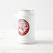 Ich liebe Turnen Bierglas (Vorderseite Links)