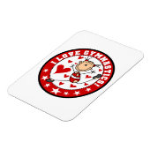 Ich liebe Turnen Magnet (Linke Seite)