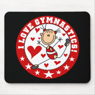 Ich liebe Turnen Mousepad