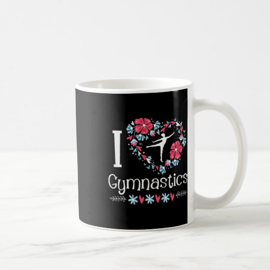 Ich liebe Turnen - Turner Akrobatik Tumbling Che Kaffeetasse (Rechts)