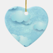 Ich Liebe U Mama Keramikornament (Hinten)