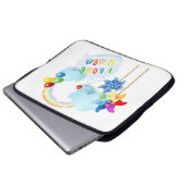 Ich Liebe U Mama Laptopschutzhülle (Vorne Knopf)