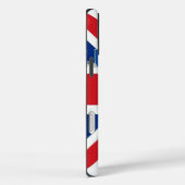 Ich liebe UK | Fluffy Cloud & Union Jack Kunstprin Case-Mate iPhone Hülle (Rückseite / Rechts)