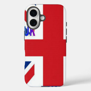 Ich liebe UK Kunst Druck iPhone 16 Hülle
