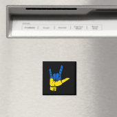 Ich liebe Ukraine2 Magnet (In Situ (Geschirrspüler))