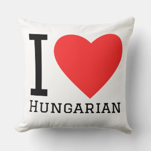 Ich liebe Ungarisch Kissen
